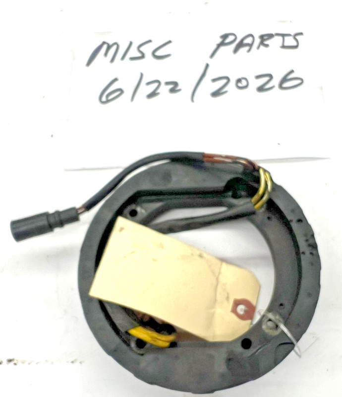 OMC EVINRUDE JOHNSON 583340 STATOR 6 AMP MARINE BOAT FRESHWATER!