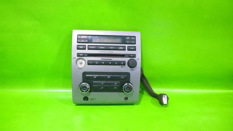 08-12 TITAN TEMPERATURE CONTROL RADIO CONTROL PANEL W/ROCKFORD DVD OEM 4202-4