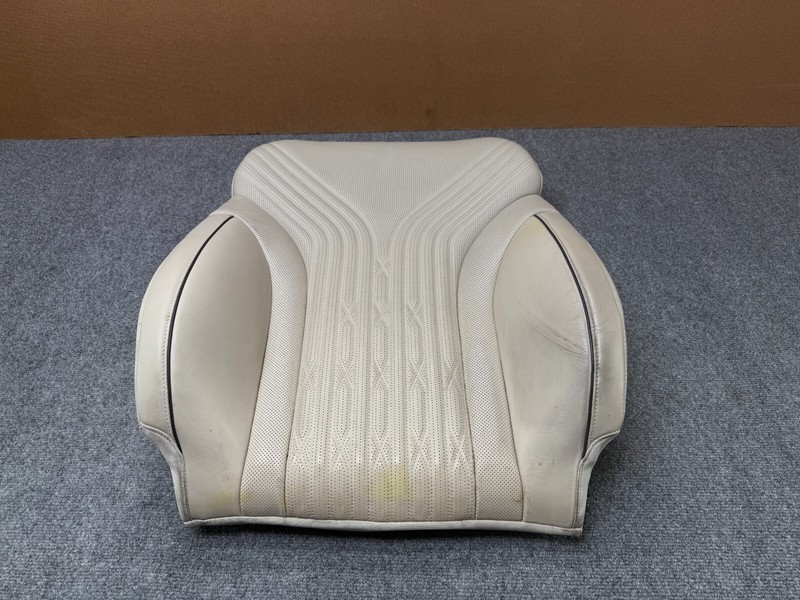 GENESIS G80 2021-2025 OEM FRONT LEFT DRIVER UPPER SEAT SKIN CUSHION (BEIGE)