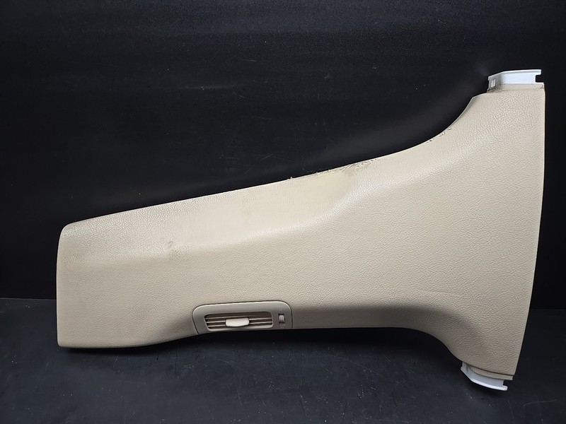 LEXUS LS460 DRIVER LOWER SIDE PANEL MOLDING B PILLAR BELOW SEATBELT BEIGE 07-12