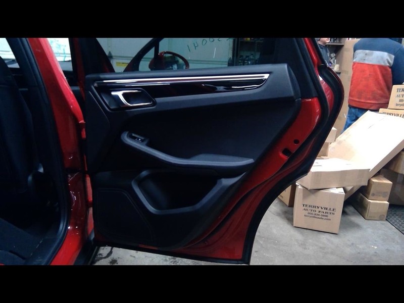 2018 MACAN Passenger Right Rear Door Trim Panel Rear 1529439