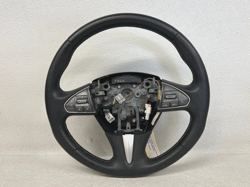 ⭐2016-2019 INFINITI Q50 SPORT INTERIOR STEERING TRIM WHEEL ASSEMBLY OEM LOT2724