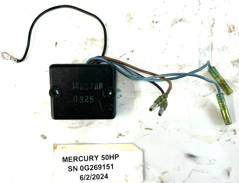 Mercury Outboard 40-125 Low Oil Module 14857A10 3 cylinder 2 stroke FRESHWATER!