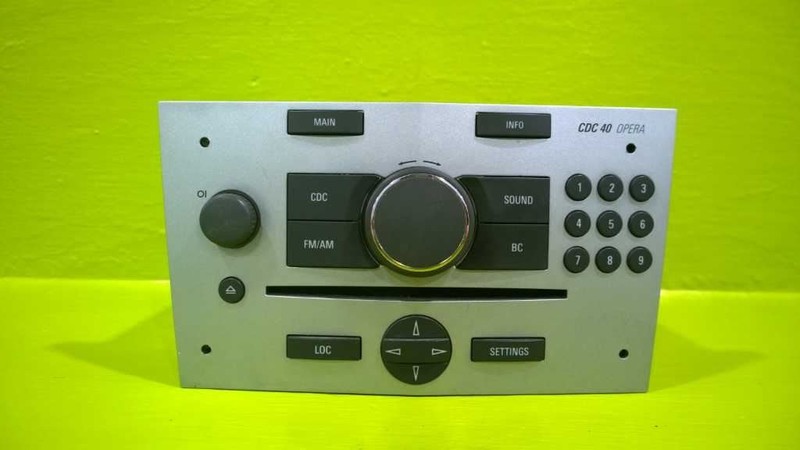 08 09 ASTRA FACTORY RADIO OEM 2955-4