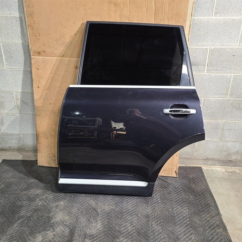 03-10 Porsche Cayenne Turbo SUV Driver Rear Door Lh Rear W/Glass Aa7483