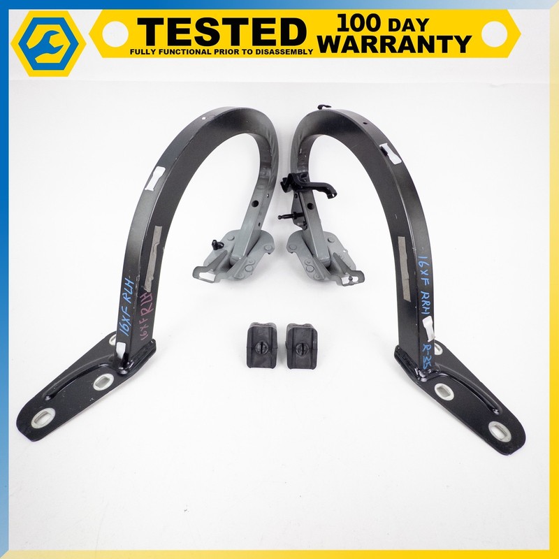 16-23 JAGUAR XF X260 TRUNK LID LEFT & RIGHT SIDE HINGE LEVER SET OEM