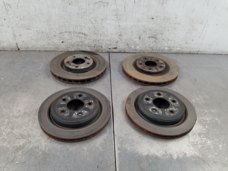 2009 Chevy Corvette C6 Brake Rotor Set #0585 E6