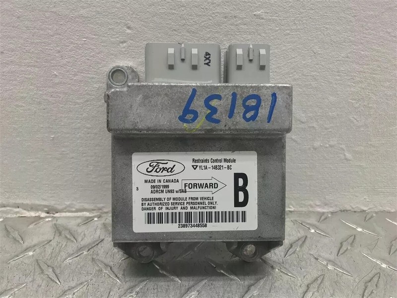 2000 FORD EXPEDITION RESTRAINT BAG CONTROL MODULE OEM YL1A-14B321-BE