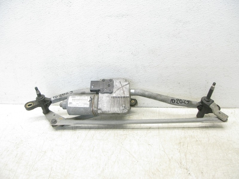 08-17 AUDI 8T A5 S5 RS5 COUPE FRONT WINDSHIELD WIPER LINKAGE MOTOR OEM 102023
