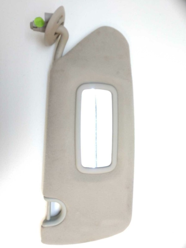 2004 durango rh passenger side sun visor no illumination gray lite scratches