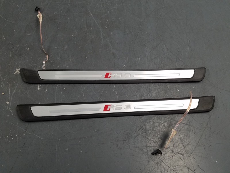 2019 Audi RS3 8V Quattro Illuminated Door Sill Scuff Plates #0804 E5
