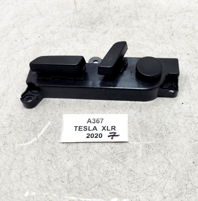 ✅ 2016-2020 OEM Tesla Model X Front Left Driver Side Seat Switch Panel Trim