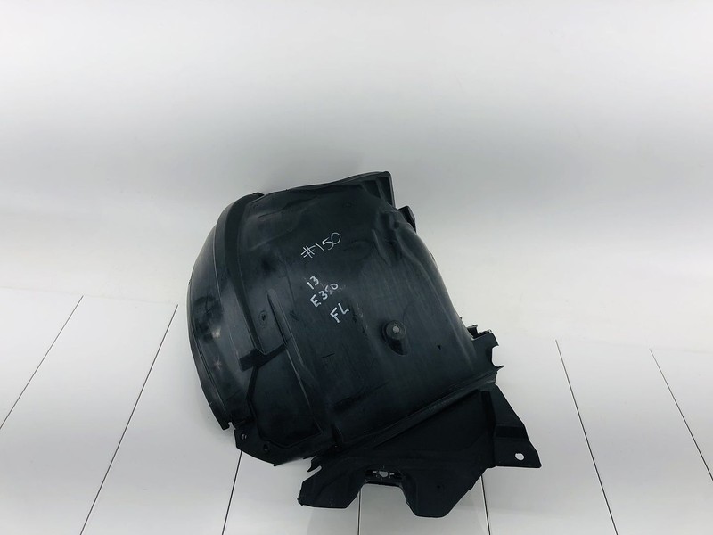 10-16 MERCEDES BENZ E350 FRONT LEFT REARWARD FENDER LINER SPLASH GUARD OEM #150