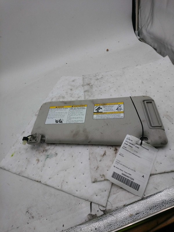 2017 INFINITI QX80 Blue Used Sun Visor OEM Part 354432 105k Miles