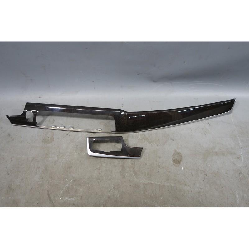 2011-2016 BMW F10 5-Series Dashboard Wood Trim Set Ash Grain Fine Line OEM