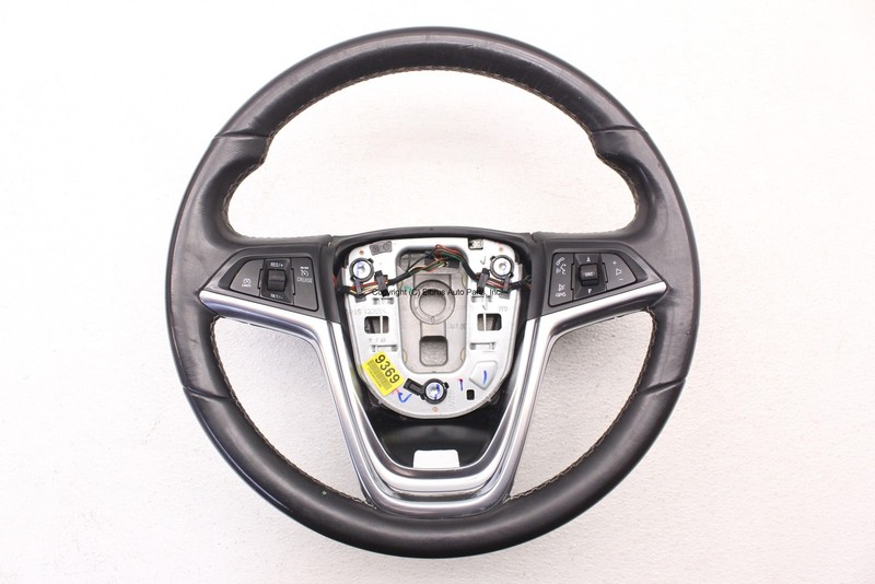 BUICK ENCORE 17 18 19 20 21 22 NON HEATED LEATHER STEERING WHEEL BLACK OEM