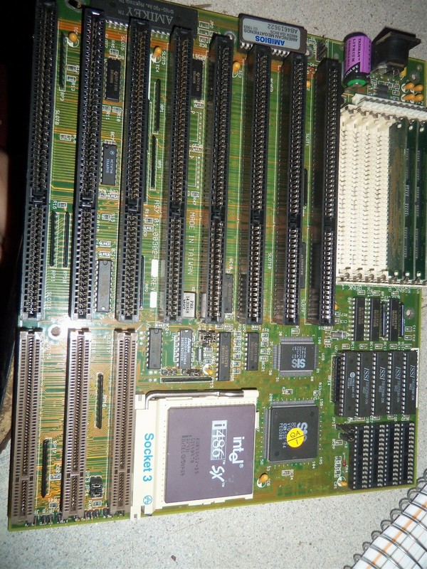 Intel i486 SX A80486SX-25 C1460430 SX411 F93268213 Circuit Board *FREE SHIPPING*