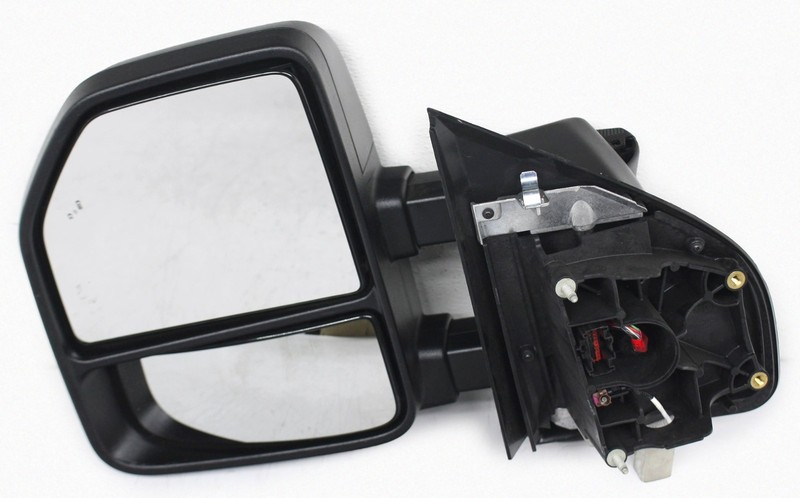 OEM Left Driver Side Mirror For Ford F150 Black Textured ML34-17683-AFD5YGY