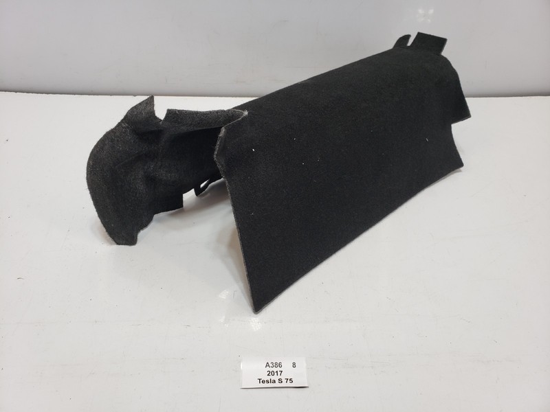 ✅ 12-20 OEM Tesla Model S Rear Right Passenger Trunk Carpet Trim Black 41k