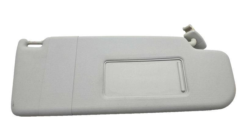 Volkswagen Jetta RH Passenger illumination Sun Visor Grey 2017 P/N 5C68575522F4