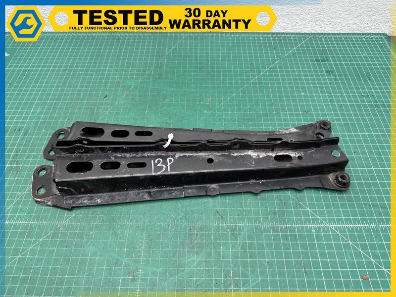 09-15 TOYOTA PRIUS FRONT RIGHT LEFT SUBFRAME BRACKET BAR SET OF 2 OEM