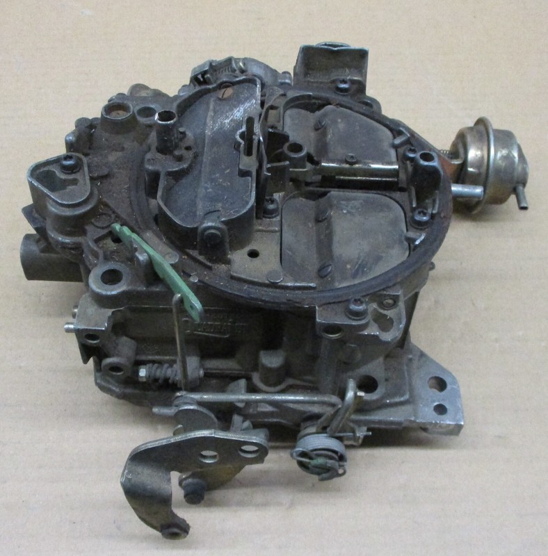 USED 4 BARREL ROCHESTER Q-JET CARBURETOR 17055038 2528 CHEVY/GMC TRUCK BOP 75-77