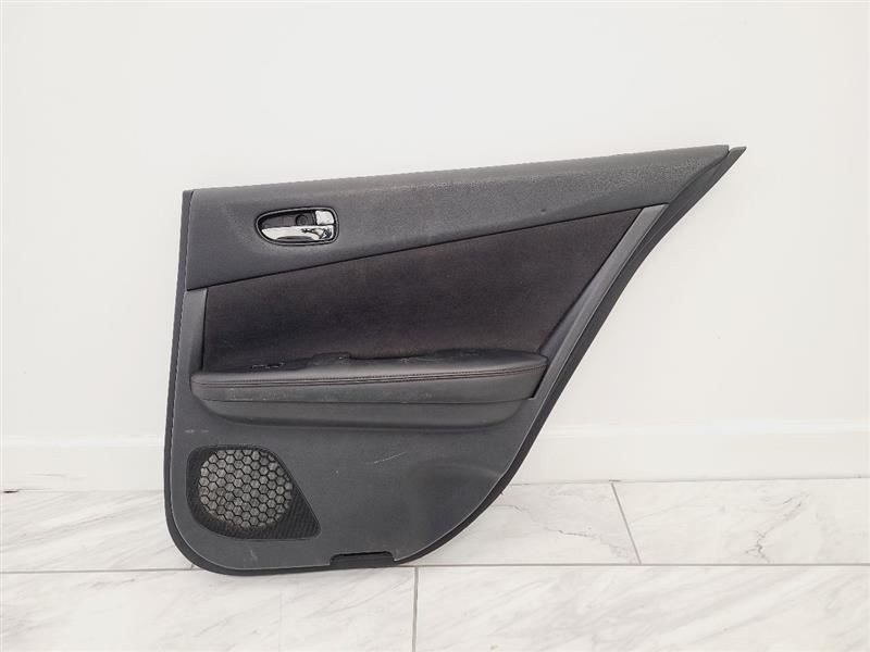 Passenger Rear Door Trim Panel Black Fits 2014 Maxima 570426