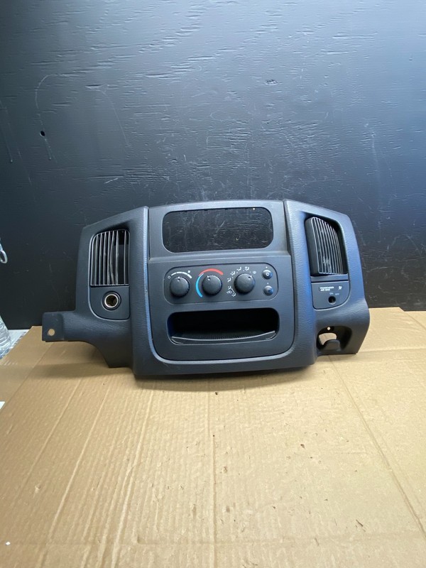 2002 to 2005 Dodge Ram Radio Climate Control Dash Air Vent Bezel Trim AC9376 DG