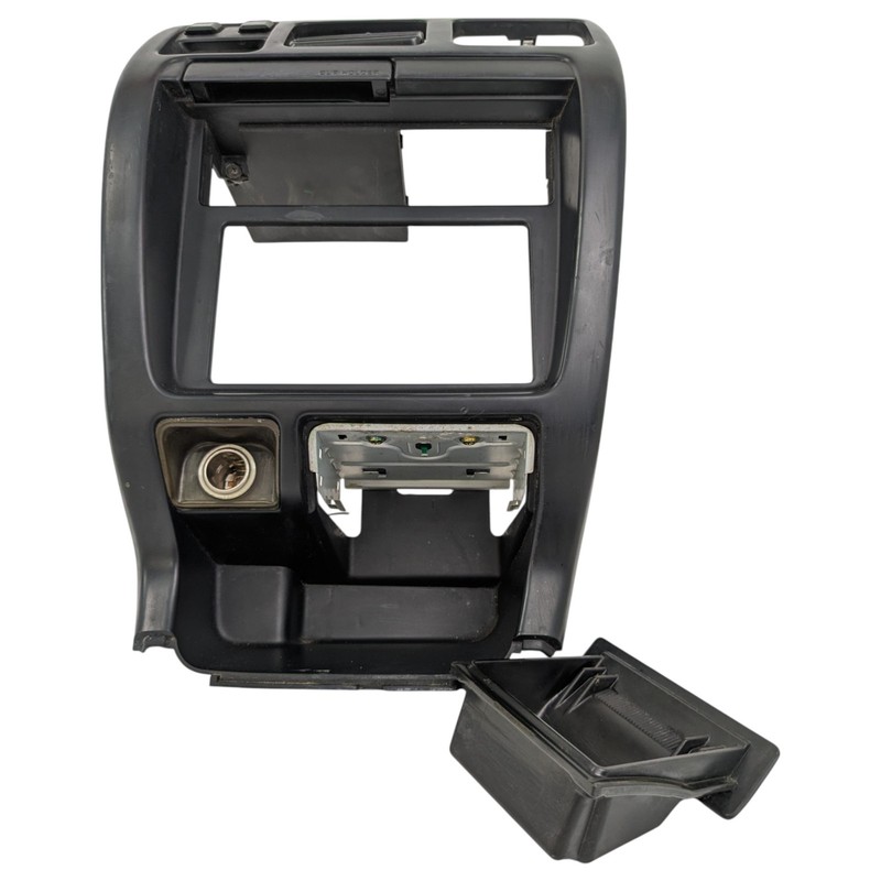1996-1998 Toyota 4Runner Radio Bezel Trim Center Dash AC Vent Cup Tray Black OEM