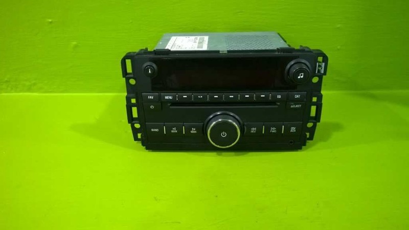 09 OUTLOOK 3.6 AT FACTORY RADIO AM FM CD PLAYER *TESTED* OEM 958-50