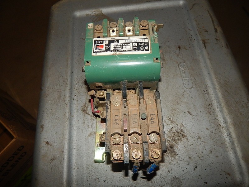 Furnas 140F32AA71 Starter 3 HP 200-230V 460-475V 20A 48DC37A Sz. 0