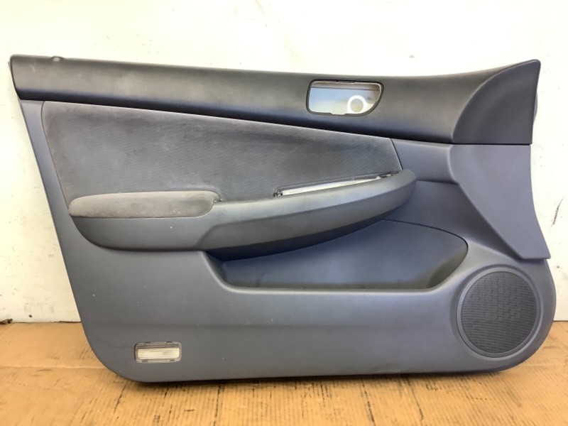 2003 Accord 4Dr EX L4 Sedan Left Front Door Interior Panel Lining Gray Used OEM