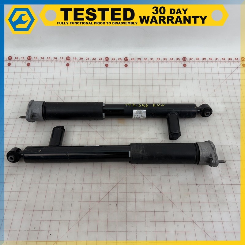 11-17 Mercedes W207 E-Class Convertible REAR SUSPENSION SHOCK ABSORBER PAIR OEM