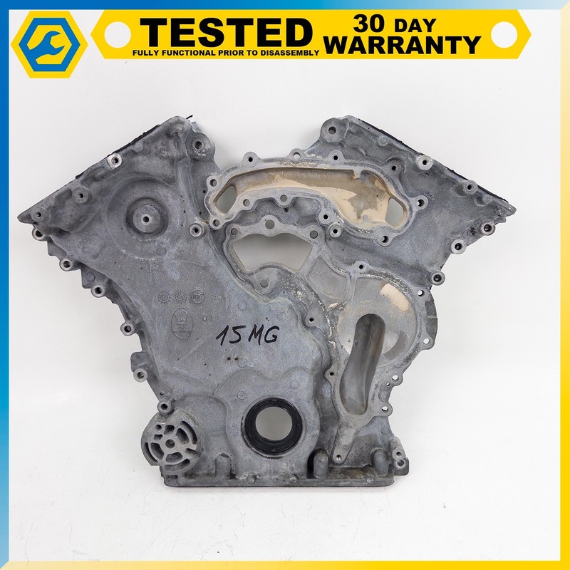14-24 MASERATI GHIBLI QUATTROPORTE 3.0L V6 ENGINE MOTOR FRONT TIMING COVER OEM
