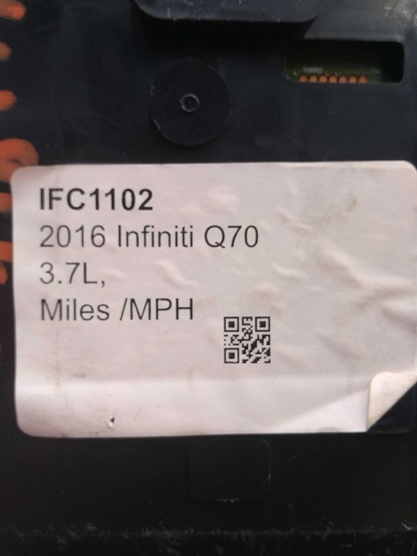 Used Speedometer Gauge fits: 2011 Infiniti M37 cluster MPH w/o adaptive cruise G