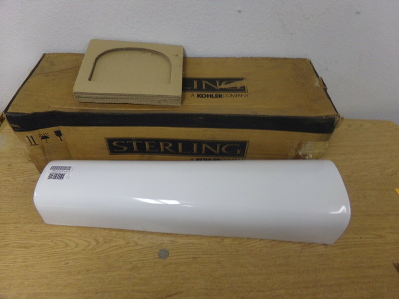Sterling 448120-0 Sacramento Pedestal White A Kohler Company 5101-010-0156