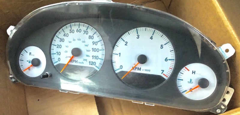 2001 2002 2003-06 2007 dodge caravanSPEEDOMETER ODOMETER TACHCO GAUGE CLUSTER