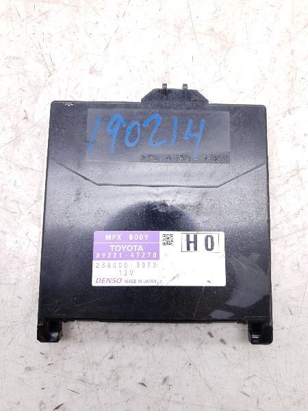 12 TOYOTA PRIUS MULTIPLEX NETWORK CONTROL MODULE ECM ASSEMBLY