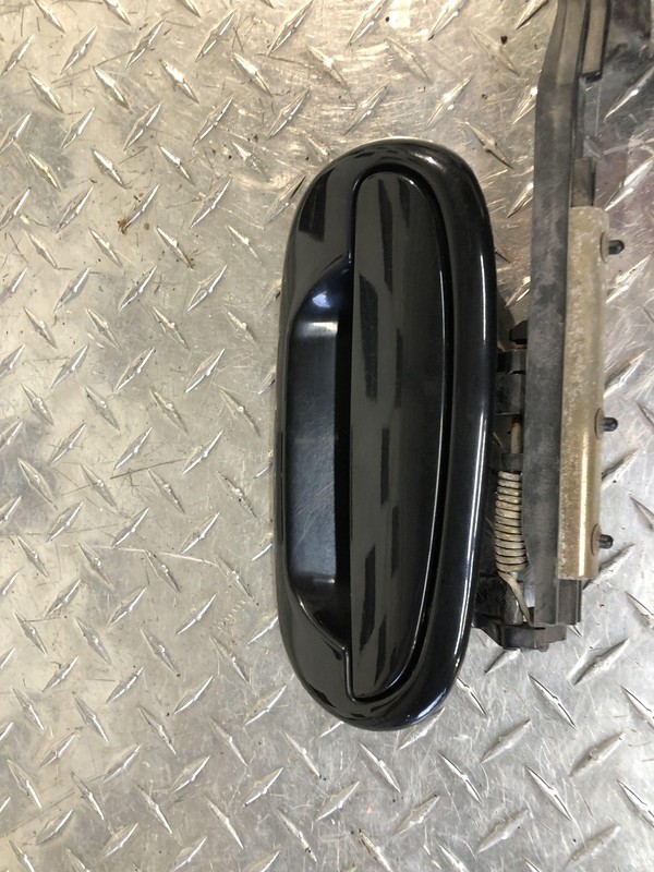 01-03 Ford F-150 F150 Rear Passenger Door Handle Black Oem Tested Harley *