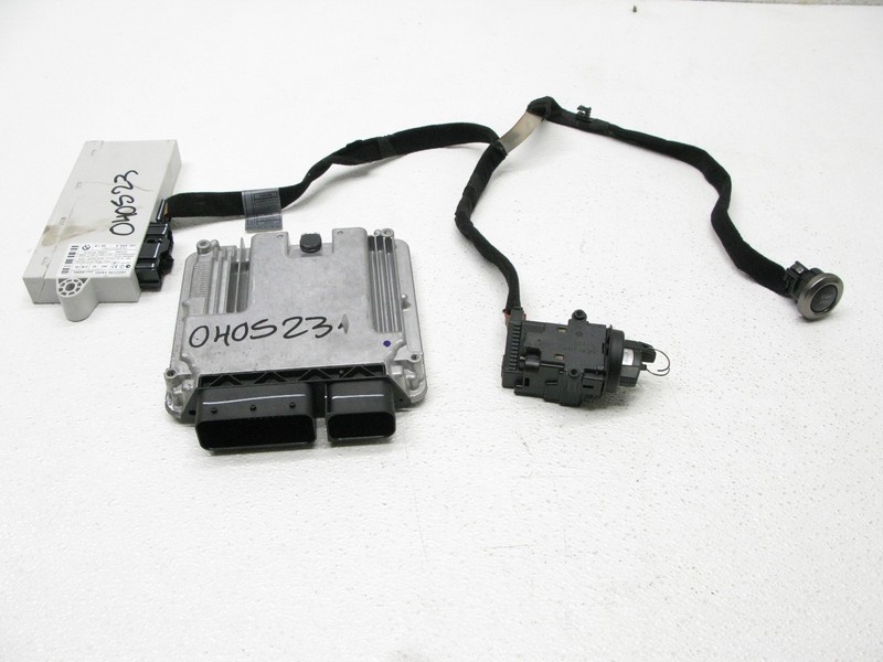 06-07 BMW E63 E64 650i 4.8 ENGINE IGNITION COMPUTER MODULE ECU KEY OEM 040523