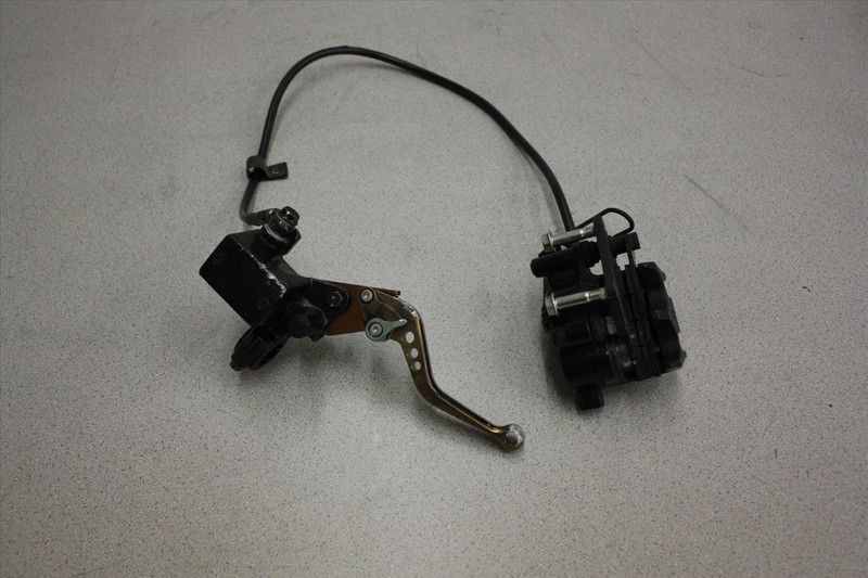 2014 KAWASAKI EX 330 NINJA FRONT BRAKE CALIPER MASTER CYLINDER LEVER EX330 14