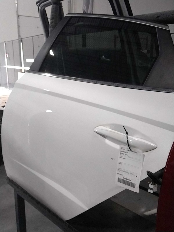 2023 Hyundai Sonata Left Rear Door White OEM Used 710512 10K Miles