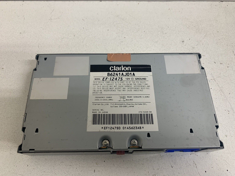2012-2014 Subaru Tribeca Satellite Computer Control Module 86241 AJ01A