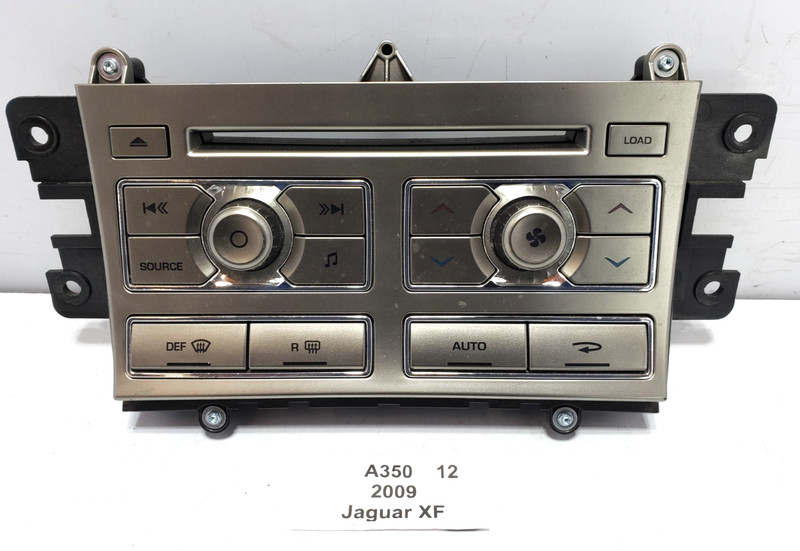 ✅ 09-11 OEM Jaguar XF Climate Temperature Audio Radio Control Switch Panel