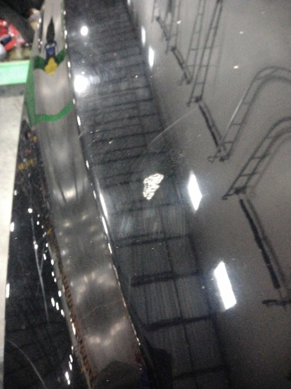 2019 Chevrolet Blazer OEM Black Hood Panel - Good Condition, Minor Scratches