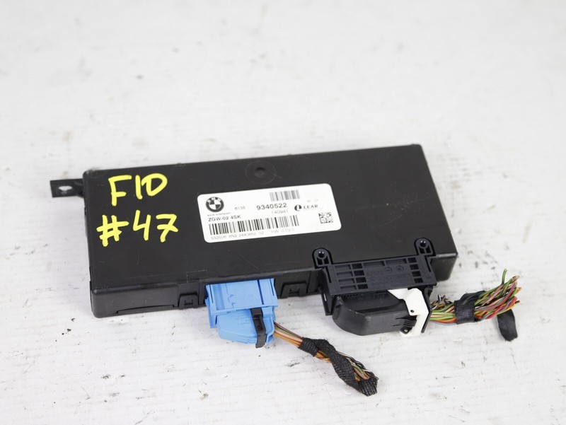 BMW 528i 535 M5 F10 Central Gateway Control Module Computer 9340522 62K 11-16