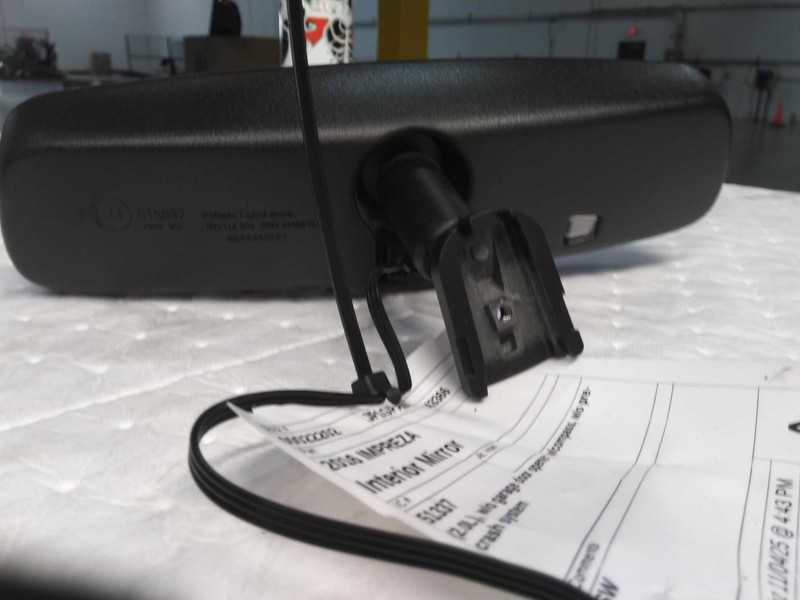 2016 Subaru Impreza OEM Black Interior Rear View Mirror H501SAJ000 93K Miles