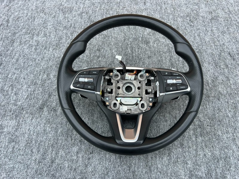 GENESIS G70 2019-2026 OEM STEERING WHEEL W/MULTIFUNCTION SWITCH & PADDLE SHIFTER