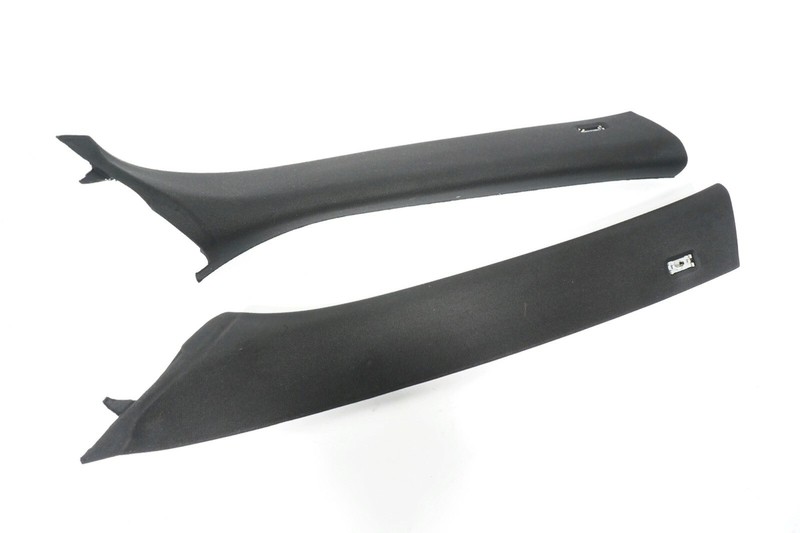 07 08 09 10 BMW X5 E70 A PILLAR TRIM COVER LEFT & RIGHT PAIR BLACK OEM