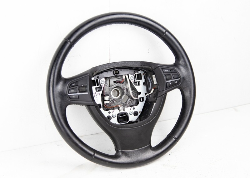 11-17 BMW F01 F07 F10 528I 535I 550I 740I 750I BASE STEERING WHEEL W/ SWITCHES